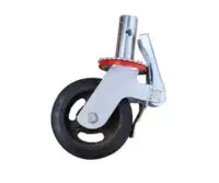 scaffolding casters with rubber wheels and iron hub